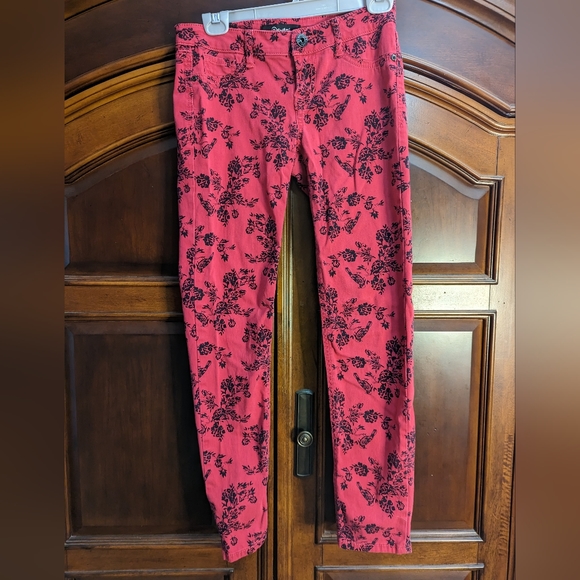 Rewash Pink Floral Pants - Picture 1 of 6